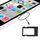 Supporto per vassoio scheda SIM per iPhone 5C (bianco)