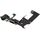 Cavo della flessione del caricatore del connettore della coda originale + Cavo flessibile del nastro del jack audio delle cuffie per iPhone 5 (nero) Cavo della flessione del caricatore del connettore della coda originale + Cavo flessibile del nastro del jack audio delle cuffie per iPhone 5 (nero)
