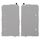 Scheda centrale LCD in ferro originale per iPhone 5 (nera)