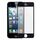 Lente esterna in vetro per schermo anteriore per iPhone 5 e 5S (nera)