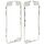 Cornice LCD e pannello touch per iPhone 5 (bianco)