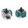 Leva di comando joystick versione OEM (albero spesso) 3D verde per XBOX / PS2 Leva di comando joystick versione OEM (albero spesso) 3D verde per XBOX / PS2