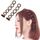 Elegance Hair Braider Flower Magic Hair Clip Queue Twist Plait Accessori per lo styling dell'acconciatura, dimensioni: 13,5x2,5 cm (6090 caffè) Elegance Hair Braider Flower Magic Hair Clip Queue Twist Plait Accessori per lo styling dell'acconciatura, dimensioni: 13,5x2,5 cm (6090 caffè)