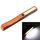 Lampada da lavoro / torcia elettrica a forma di penna ad alta luminosità 100LM, luce bianca, LED COB 2 modalità con clip magnetica ruotabile di 90 gradi (arancione) Lampada da lavoro / torcia elettrica a forma di penna ad alta luminosità 100LM, luce bianca, LED COB 2 modalità con clip magnetica ruotabile di 90 gradi (arancione)