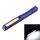 Lampada da lavoro a forma di penna ad alta luminosità 100LM / torcia, luce bianca, LED COB 2 modalità con clip magnetica ruotabile di 90 gradi (blu) Lampada da lavoro a forma di penna ad alta luminosità 100LM / torcia, luce bianca, LED COB 2 modalità con clip magnetica ruotabile di 90 gradi (blu)