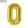 2 PCS 40 pollici Numero di foglio di alluminio Palloncini Balloons Compleanno Compleanno Negozio di fidanzamento Party Decor Kids Ball Forniture (0-Gold)