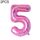 2 PCS 40 pollici Numero di foglio di alluminio Palloncini Balloons Compleanno Wedding Engagement Party Decor Kids Ball Forniture (5-Rose Red) 2 PCS 40 pollici Numero di foglio di alluminio Palloncini Balloons Compleanno Wedding Engagement Party Decor Kids Ball Forniture (5-Rose Red)