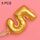 5 PCS 16 pollici Number Foil Balloons Busy Birthday Party Balloons da sposa