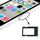Supporto per vassoio scheda SIM per iPhone 5C (verde)