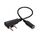 Retevis Tck01 Kenwood 2 Pin a 3,5 mm Femmina Mobile Phone Audio Audio Transfer Transfer? Cavo per RT21 / RT22 / RT24 / RT7 / RT27 / H777 Retevis Tck01 Kenwood 2 Pin a 3,5 mm Femmina Mobile Phone Audio Audio Transfer Transfer? Cavo per RT21 / RT22 / RT24 / RT7 / RT27 / H777