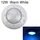 Lampada da parete per piscina in plastica ABS da 12 W con luce subacquea (bianco caldo)