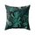 Piante tropicali Federa da cuscino in poliestere Federe decorative Foglie verdi Copricuscino da tiro Quadrato 45 cm x 45 cm (37)