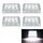 4 PCS ZS-6001 DC24V Auto / Truck Side Segnatore Lampada Lampada Lampada (luce bianca) 4 PCS ZS-6001 DC24V Auto / Truck Side Segnatore Lampada Lampada Lampada (luce bianca)