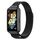 Per Huawei Band 7 /7 NFC Milan Metal Magnetic Watch Band (Black)