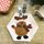 Alce Pattern Stoviglie Coltello Forchetta Tasca Cover Borsa Decorazione natalizia Alce Pattern Stoviglie Coltello Forchetta Tasca Cover Borsa Decorazione natalizia