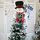 CX20208 Decorazione con pendente per albero di Natale con motivo pupazzo di neve, dimensioni: L