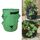 Sacco per piantare fragole in feltro non tessuto da 8 tasche 43L / 10 galloni, dimensioni: 35X45cm (verde erba)