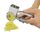 Trituratore rotativo a manovella in acciaio inossidabile con contenitore per grattugia per formaggio con scaglie