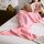 Coperta a coda di sirena per coperte lavorate a maglia super morbide per adulti, dimensioni: 90 x 50 cm (rosa)