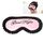 Copri-occhi per mascherina da viaggio personalizzata in raso di seta imitazione confortevole (rosa) Copri-occhi per mascherina da viaggio personalizzata in raso di seta imitazione confortevole (rosa)