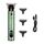 Pharaoh vintage clipper ricaricabile per capelli ricaricabile USB con display LCD (verde) Pharaoh vintage clipper ricaricabile per capelli ricaricabile USB con display LCD (verde)