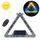 Luce triangolare per auto Segnale di avvertimento Luce stroboscopica di emergenza a carica solare (luce colorata) Luce triangolare per auto Segnale di avvertimento Luce stroboscopica di emergenza a carica solare (luce colorata)