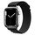 Cinturino in nylon per Apple Watch Series 8&7 45mm / SE 2&6&SE&5&4 44mm / 3&2&1 42mm (nero) Cinturino in nylon per Apple Watch Series 8&7 45mm / SE 2&6&SE&5&4 44mm / 3&2&1 42mm (nero)