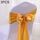 3 pezzi sedia in tessuto satinato fiocchi sedie da sposa decorazione nodo (oro) 3 pezzi sedia in tessuto satinato fiocchi sedie da sposa decorazione nodo (oro)
