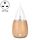Umidificatore d'aria per aromaterapia in vetro e legno con spray per olio essenziale, diffusore senz'acqua, tipo di spina: spina UK (venatura del legno chiaro) Umidificatore d'aria per aromaterapia in vetro e legno con spray per olio essenziale, diffusore senz'acqua, tipo di spina: spina UK (venatura del legno chiaro)