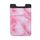 Motivo di marmo Road Stretch Phone Indietro Plastica Porta carte Sticky Phone Clip (rosso)