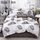 4 PCS / Pattern Set Bedding Set Happy Family copripiumino foglio piatto federa Set