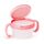 Prodotti per bambini Design anti-spruzzi Tazza per snack con doppio manico per biscotti (rosso anguria)