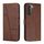Per Samsung Galaxy S22 5G cuciture a cuciture in pelle di vitello fibbia custodia in pelle (marrone) Per Samsung Galaxy S22 5G cuciture a cuciture in pelle di vitello fibbia custodia in pelle (marrone)