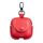 Custodia protettiva per auricolari TWS in pelle Huawei FreeBuds SE 2 con gancio (rosso)