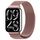 Per cinturino per orologio in maglia di acciaio magnetico Xiaomi Mi Band 8 Pro Milan (rosa) Per cinturino per orologio in maglia di acciaio magnetico Xiaomi Mi Band 8 Pro Milan (rosa)