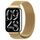 Per cinturino per orologio in maglia di acciaio magnetico Xiaomi Mi Band 8 Pro Milan (oro) Per cinturino per orologio in maglia di acciaio magnetico Xiaomi Mi Band 8 Pro Milan (oro)