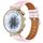 Cinturino per orologio con fibbia argentata in pelle quadrata da 20 mm (rosa) Cinturino per orologio con fibbia argentata in pelle quadrata da 20 mm (rosa)
