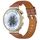 Cinturino per orologio in pelle quadrata da 20 mm con fibbia argentata (marrone) Cinturino per orologio in pelle quadrata da 20 mm con fibbia argentata (marrone)