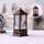 Decorazione da tavolo con lampada a LED a forma di fiamma di simulazione natalizia