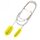 10 pezzi Spazzola per pulizia tubo dell'acqua da cucina Spazzola per pulizia in acciaio inossidabile Spazzola per capelli lunghi a molla, dimensioni: 1500x60x15-30mm (giallo)