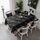 Tovaglia minimalista con motivo in marmo Tovaglia in cotone e lino Panno antipolvere per armadietto, dimensioni: 140x160 cm (nero) Tovaglia minimalista con motivo in marmo Tovaglia in cotone e lino Panno antipolvere per armadietto, dimensioni: 140x160 cm (nero)