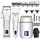 3 pezzi/set Uomo Home Hair Salon Tagliacapelli ad alta potenza (argento)