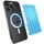 Supporto per telefono cellulare in silicone con impugnatura a ventosa magnetica (blu) Supporto per telefono cellulare in silicone con impugnatura a ventosa magnetica (blu)