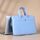 Borsa universale per laptop da 15-15,6 pollici, borsa multifunzionale antiurto per computer, colore: blu
