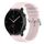 Cinturino per orologio in silicone con coda tonda da 20 mm (rosa chiaro)