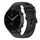 Cinturino per orologio in silicone con coda tonda da 22 mm (nero)