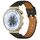 Cinturino per orologio con fibbia in oro rosa in pelle quadrata da 20 mm (nero) Cinturino per orologio con fibbia in oro rosa in pelle quadrata da 20 mm (nero)