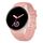 Cinturino per orologio in silicone con fibbia in oro rosa goffrato da 20 mm (rosa) Cinturino per orologio in silicone con fibbia in oro rosa goffrato da 20 mm (rosa)
