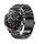 AK83 BT Call Smart Watch, supporta la pressione sanguigna/frequenza cardiaca/monitoraggio della salute sportiva (acciaio nero a 3 grani) AK83 BT Call Smart Watch, supporta la pressione sanguigna/frequenza cardiaca/monitoraggio della salute sportiva (acciaio nero a 3 grani)