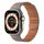 Cinturino magnetico in pelle PU per Apple Watch 46 mm / 49 mm / 45 mm / 44 mm (cachi) Cinturino magnetico in pelle PU per Apple Watch 46 mm / 49 mm / 45 mm / 44 mm (cachi)